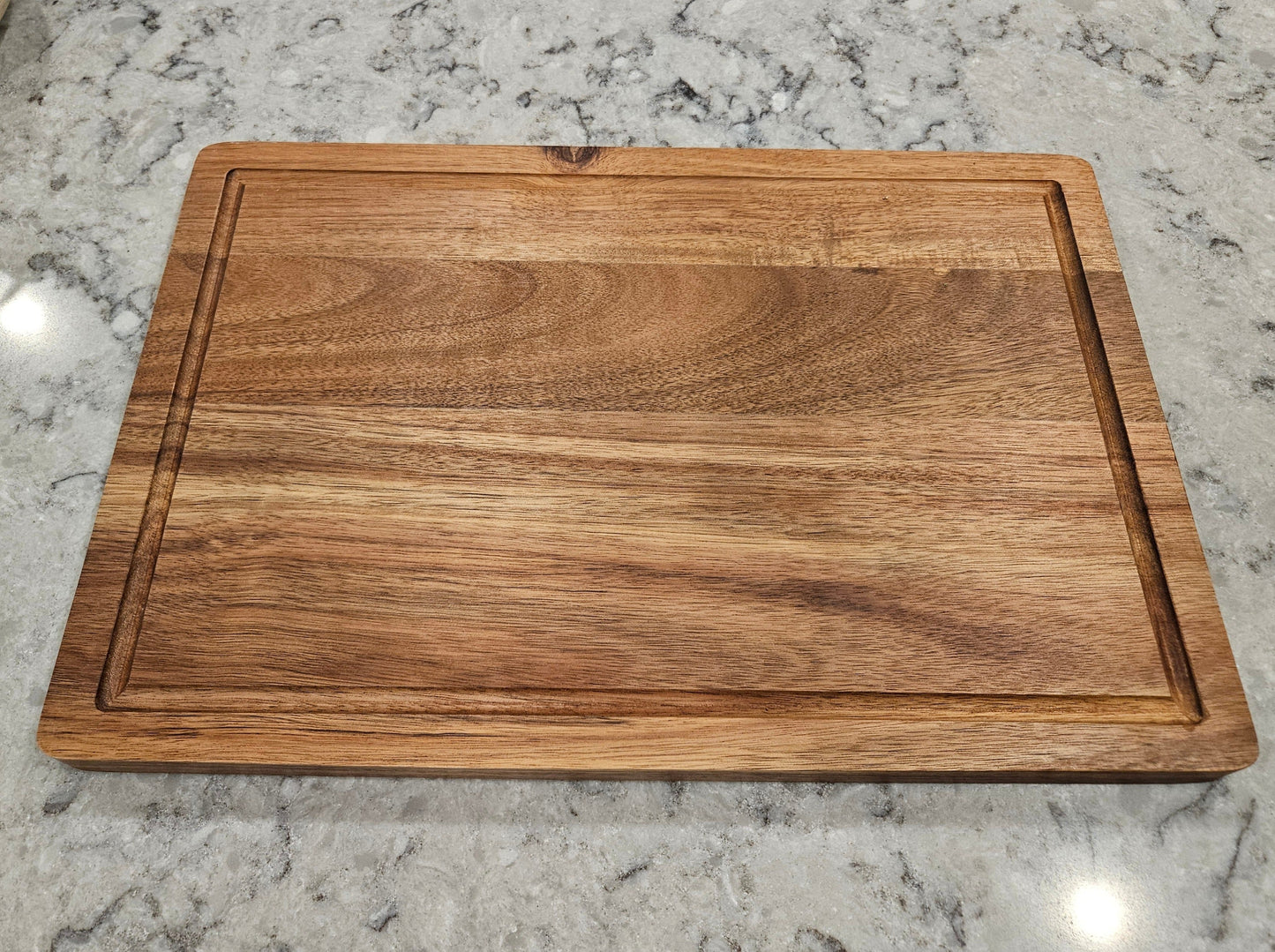 Monogram Engraved Cutting Board