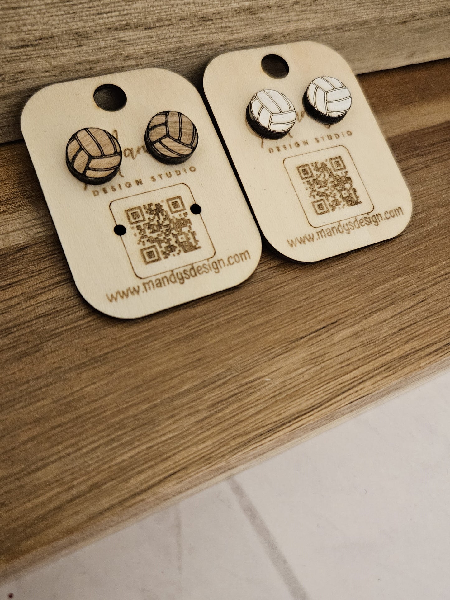 Volleyball Earrings