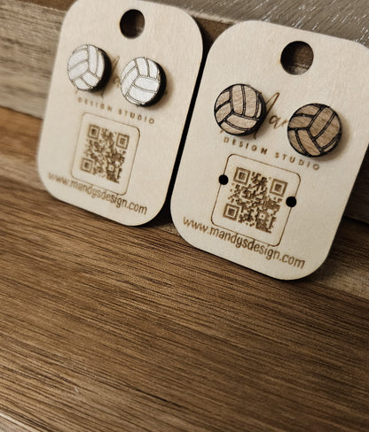 Volleyball Earrings