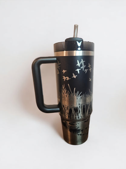 Duck Hunting Stanley 30oz Quencher H2.0 FlowState Tumbler