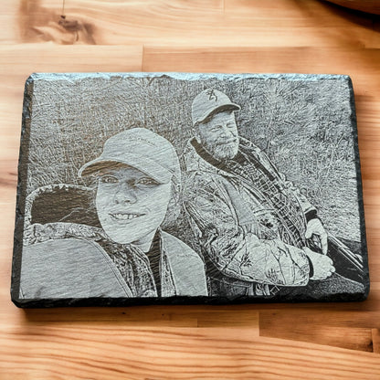 Personalized Slate Plate - Memories on Slate