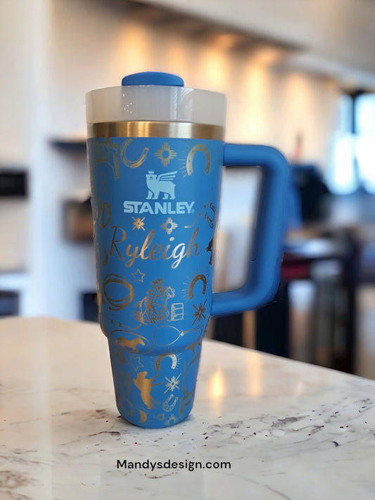 Western, Barrel Racing Stanley Quencher 2.0