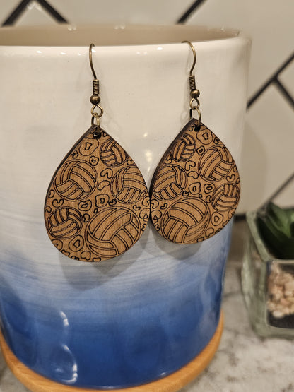 Volley Ball Earrings