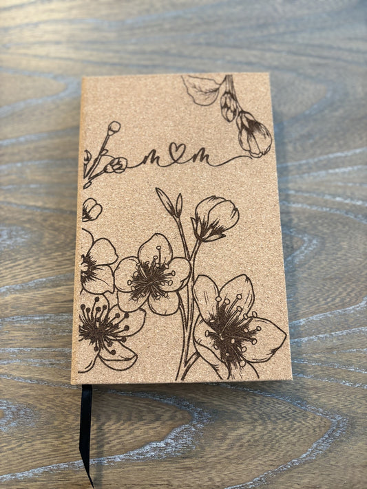 Engraved Journal for Mom, Personalized Journal